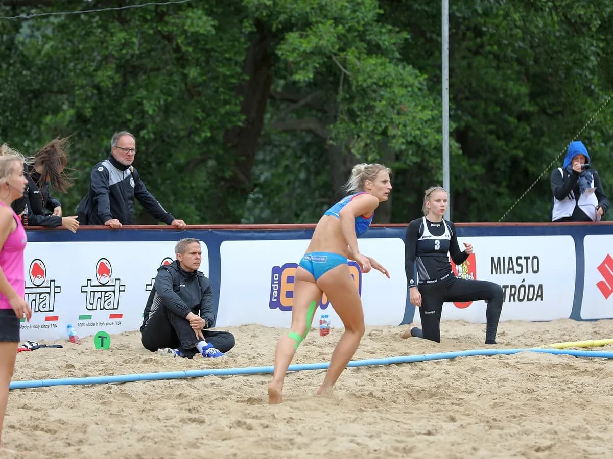 Utakmica rukometa na pijesku na Evropskom prvenstvu 2019. godine