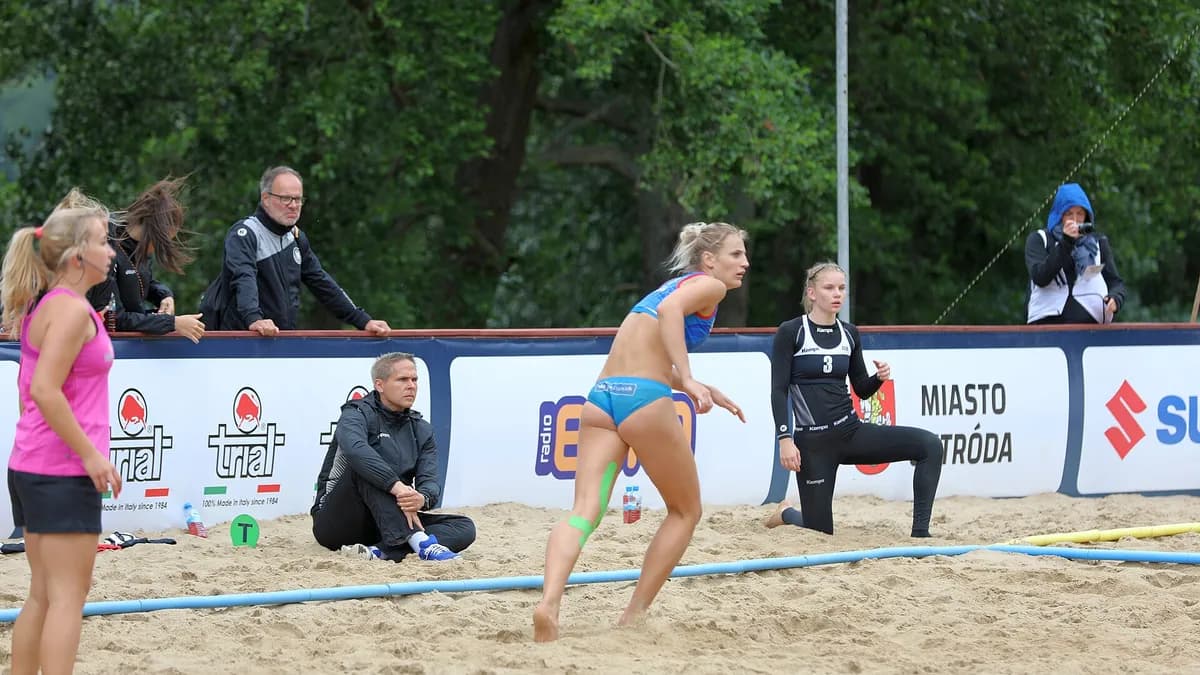 Utakmica rukometa na pijesku na Evropskom prvenstvu 2019. godine