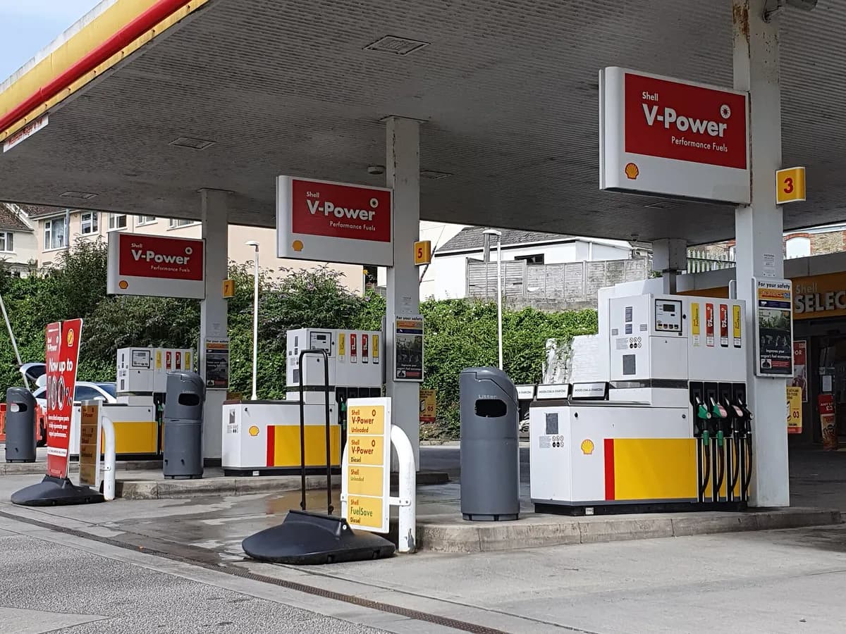 Pumpe za gorivo na benzinskoj stanici