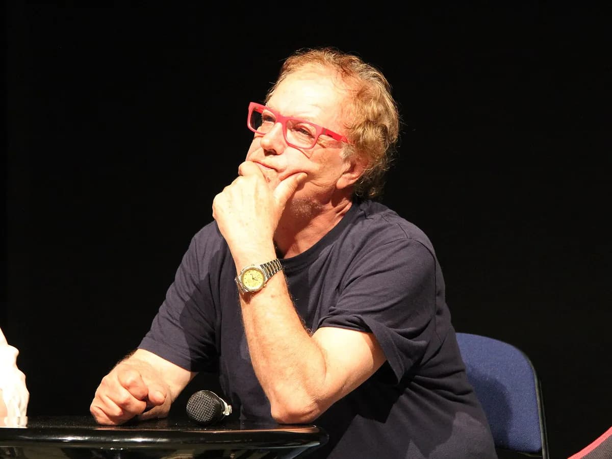Reditelj Lordan Zafranović u praškom prostoru La Fabrika 2015. godine.
