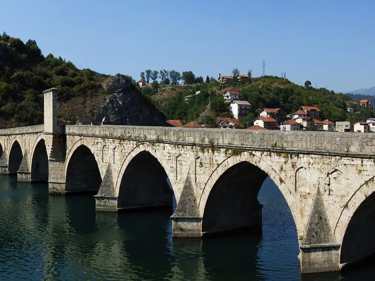Most Mehmed-paše Sokolovića na Drini u Višegradu
