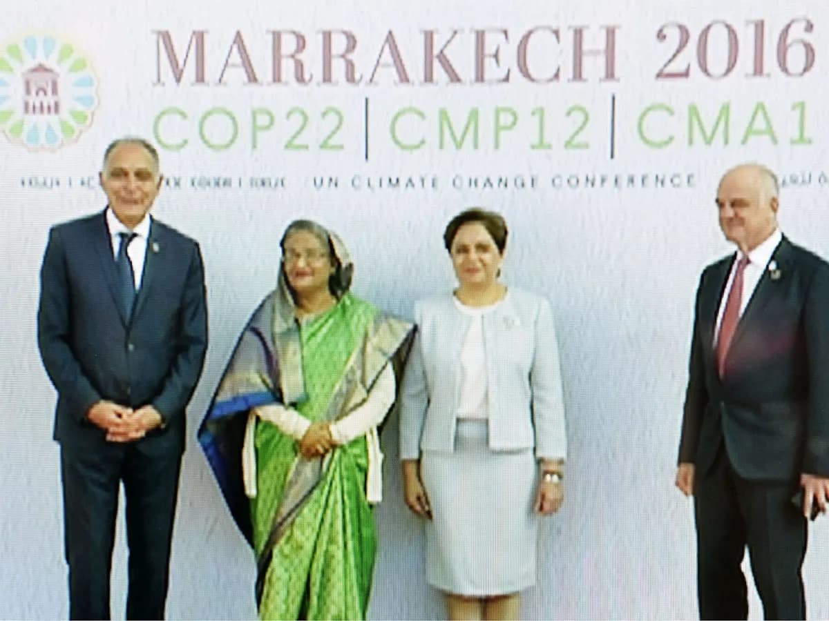 Plenarna dvorana klimatske konferencije UN-a COP 22 u Marakešu 2016. godine