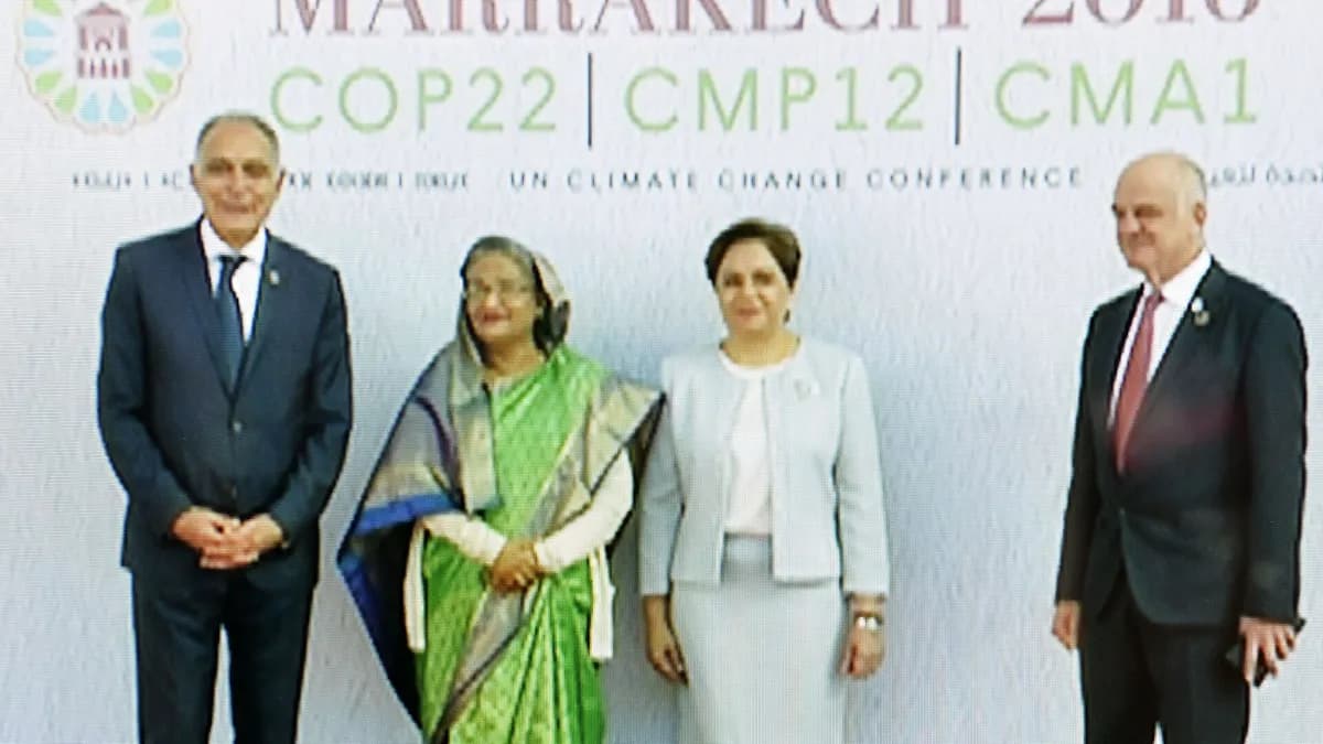 Plenarna dvorana klimatske konferencije UN-a COP 22 u Marakešu 2016. godine
