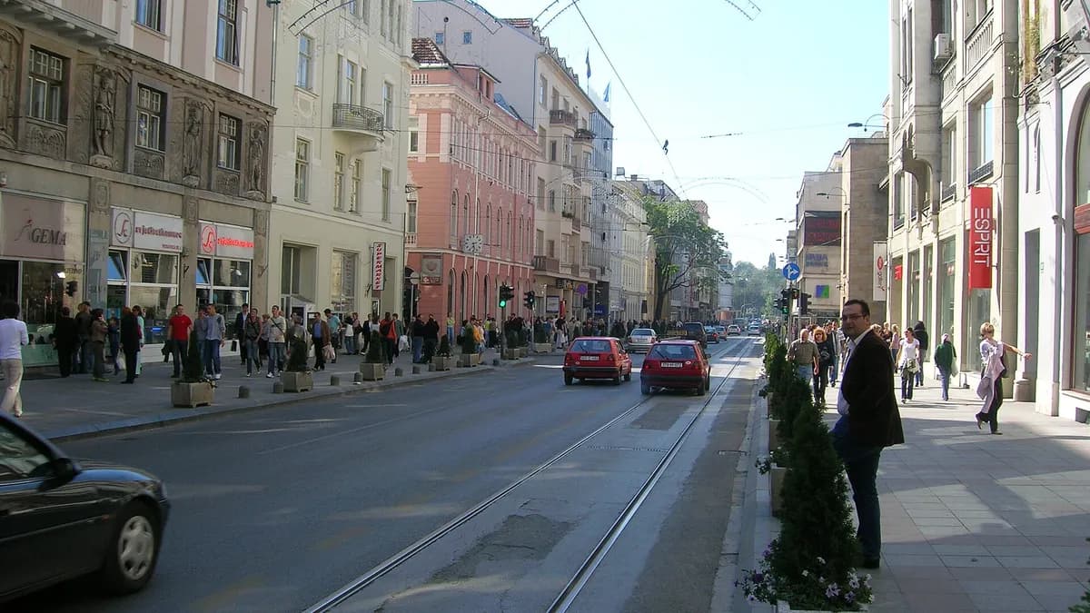 Ilustracija: Titova ulica u Sarajevu.