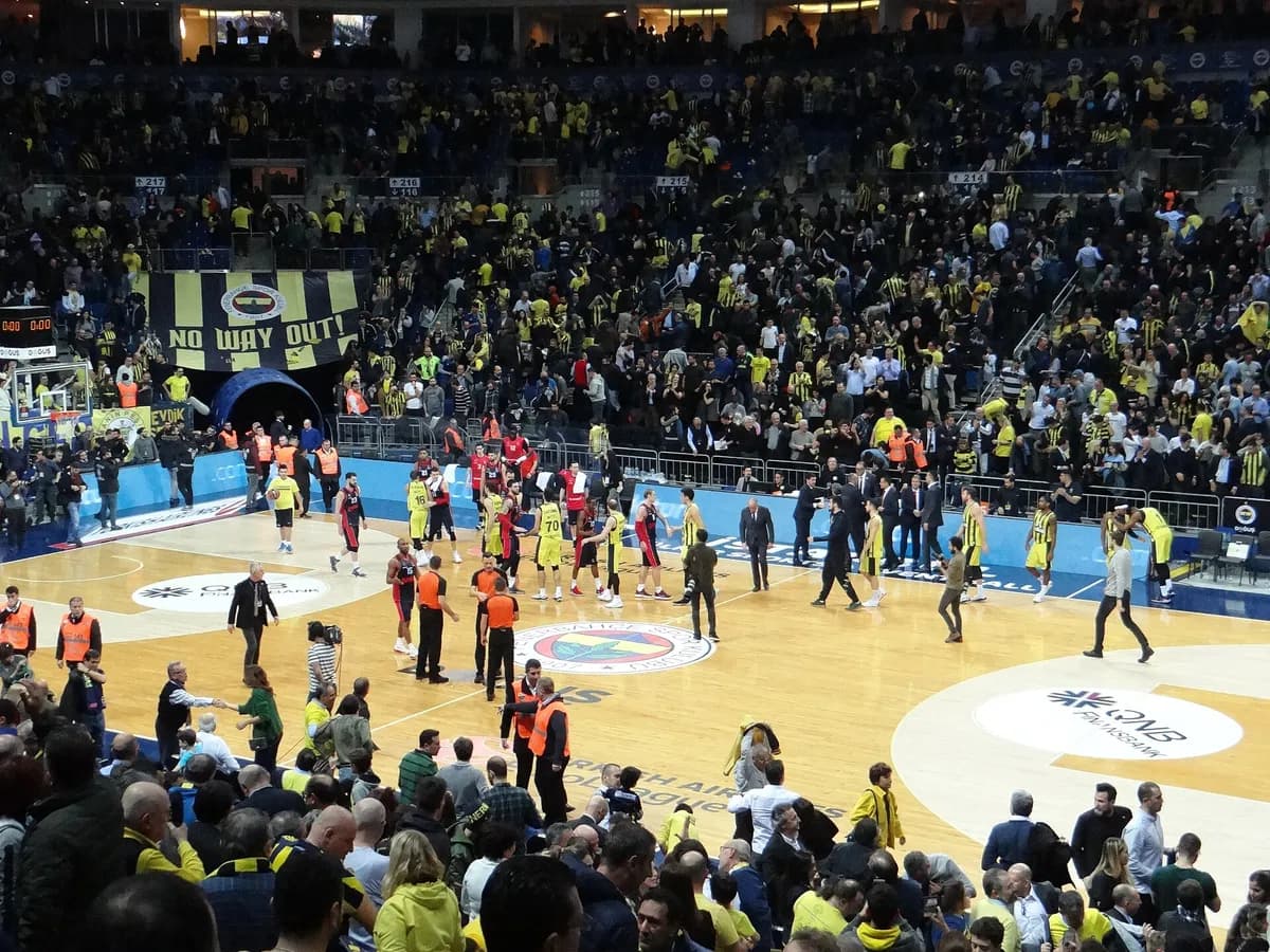 Arhivska fotografija: utakmica Eurolige između Fenerbahçea i Baskonije u januaru 2018. godine.
