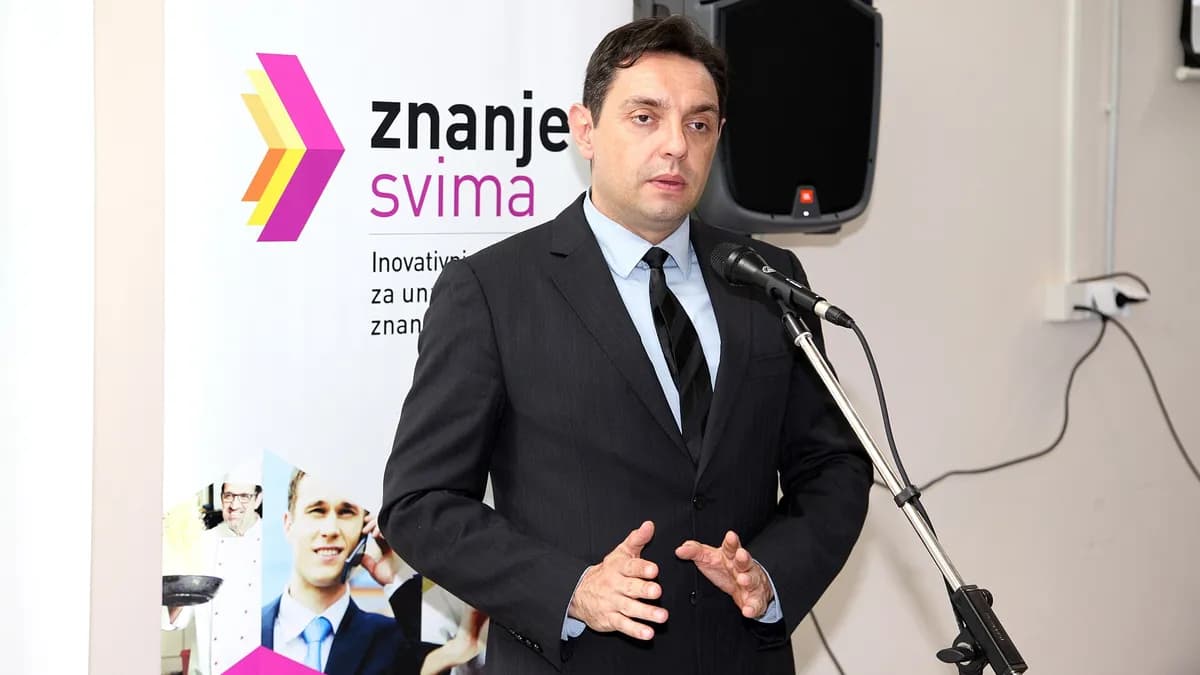Aleksandar Vulin na arhivskoj fotografiji iz septembra 2014. godine.