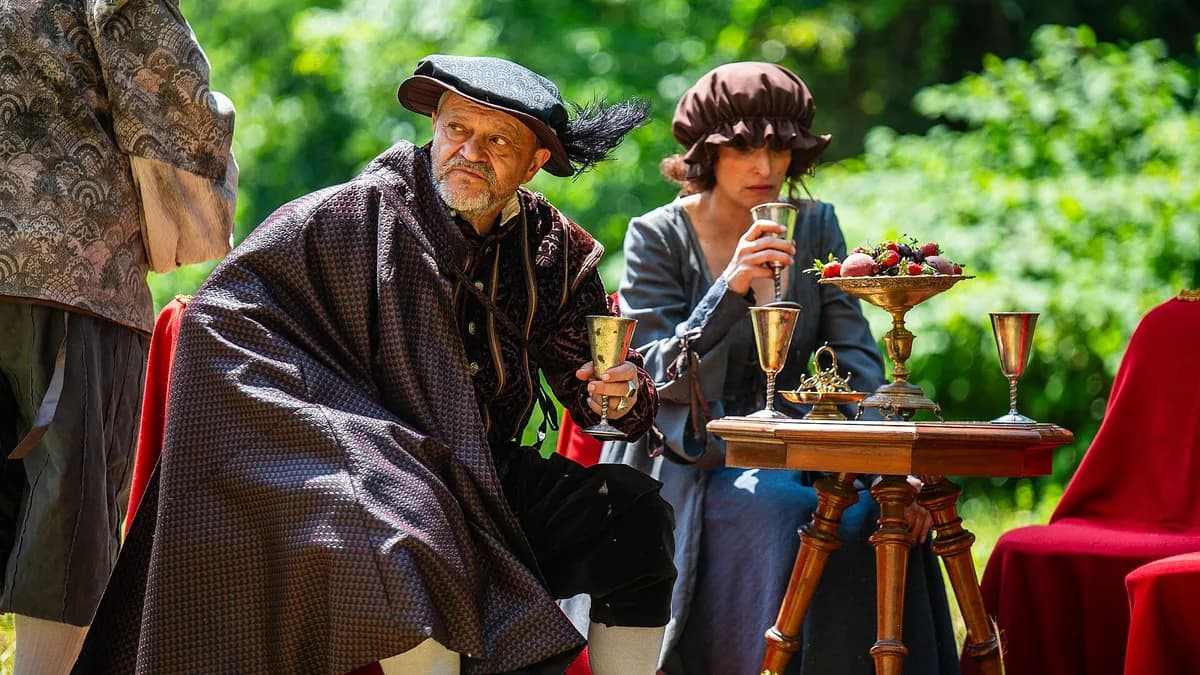 Emir Hadžihafizbegović i Anita Matić Delić na setu filma "Zrinski" u junu 2025. (arhivska fotografija).