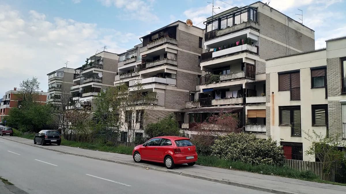 Stambene zgrade na Koševu u Sarajevu