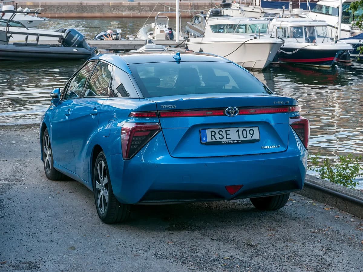 Automobil na vodik Toyota Mirai u Stockholmu