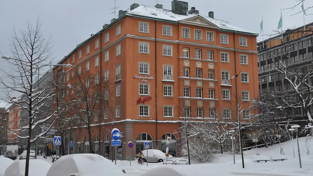 Zgrada u kojoj je Ambasada Bosne i Hercegovine u Stockholmu