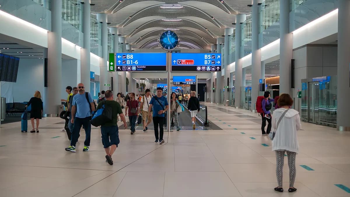 Ilustracija: Međunarodni aerodrom Istanbul u općini Arnavutköy.