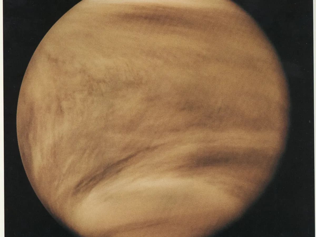 Oblaci Venere na ultraljubičastom snimku NASA-ine sonde Pioneer Venus Orbiter.