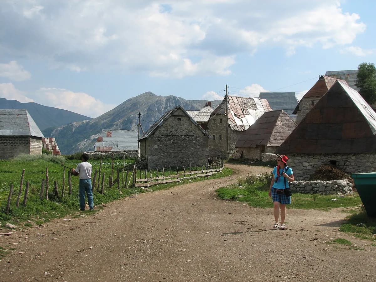 Selo Lukomir na planini Bjelašnici