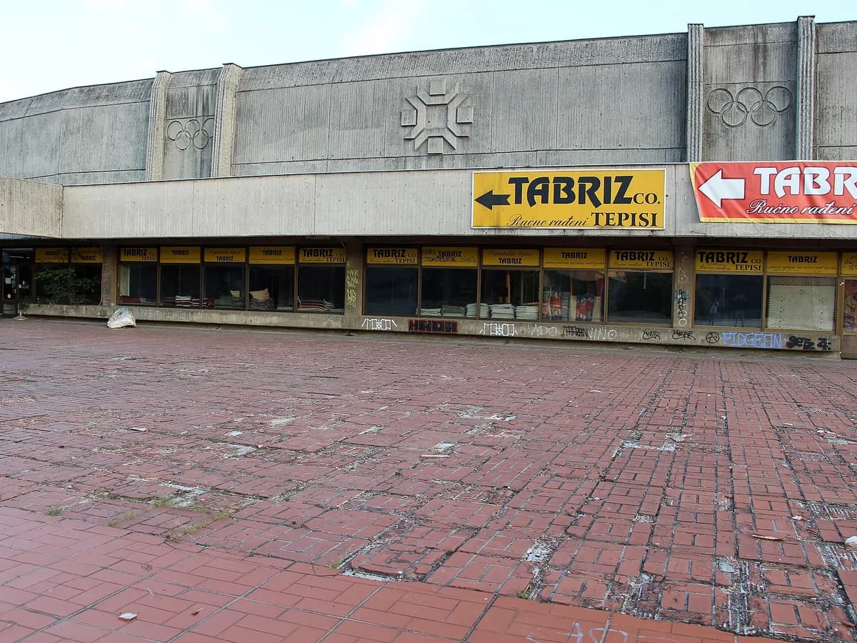 Centar Skenderija u Sarajevu, u čijem sklopu je dvorana Mirza Delibašić