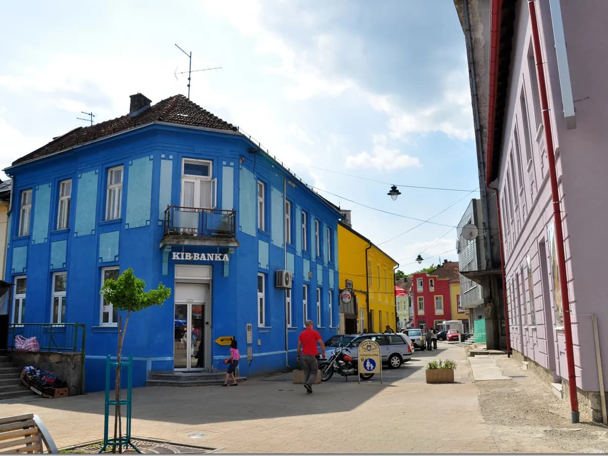 Centar Bihaća, sjedišta Unsko-sanskog kantona.