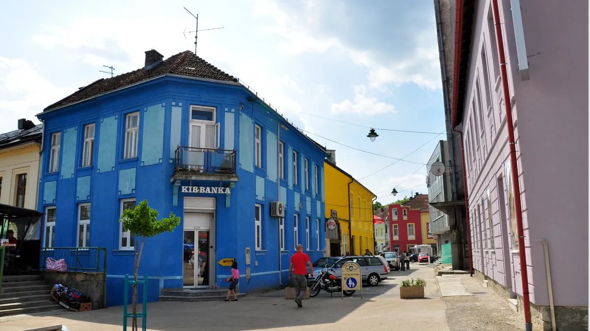 Centar Bihaća, sjedišta Unsko-sanskog kantona.