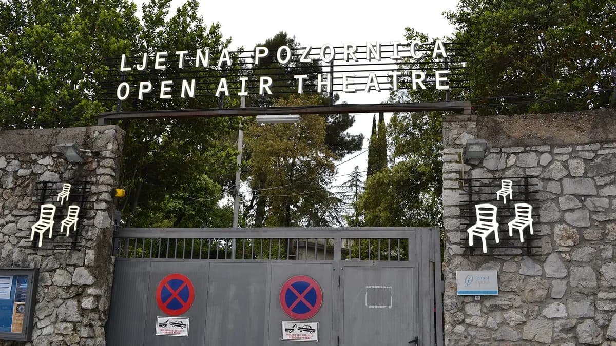 Ljetna pozornica u Opatiji, mjesto održavanja muzičkih festivala