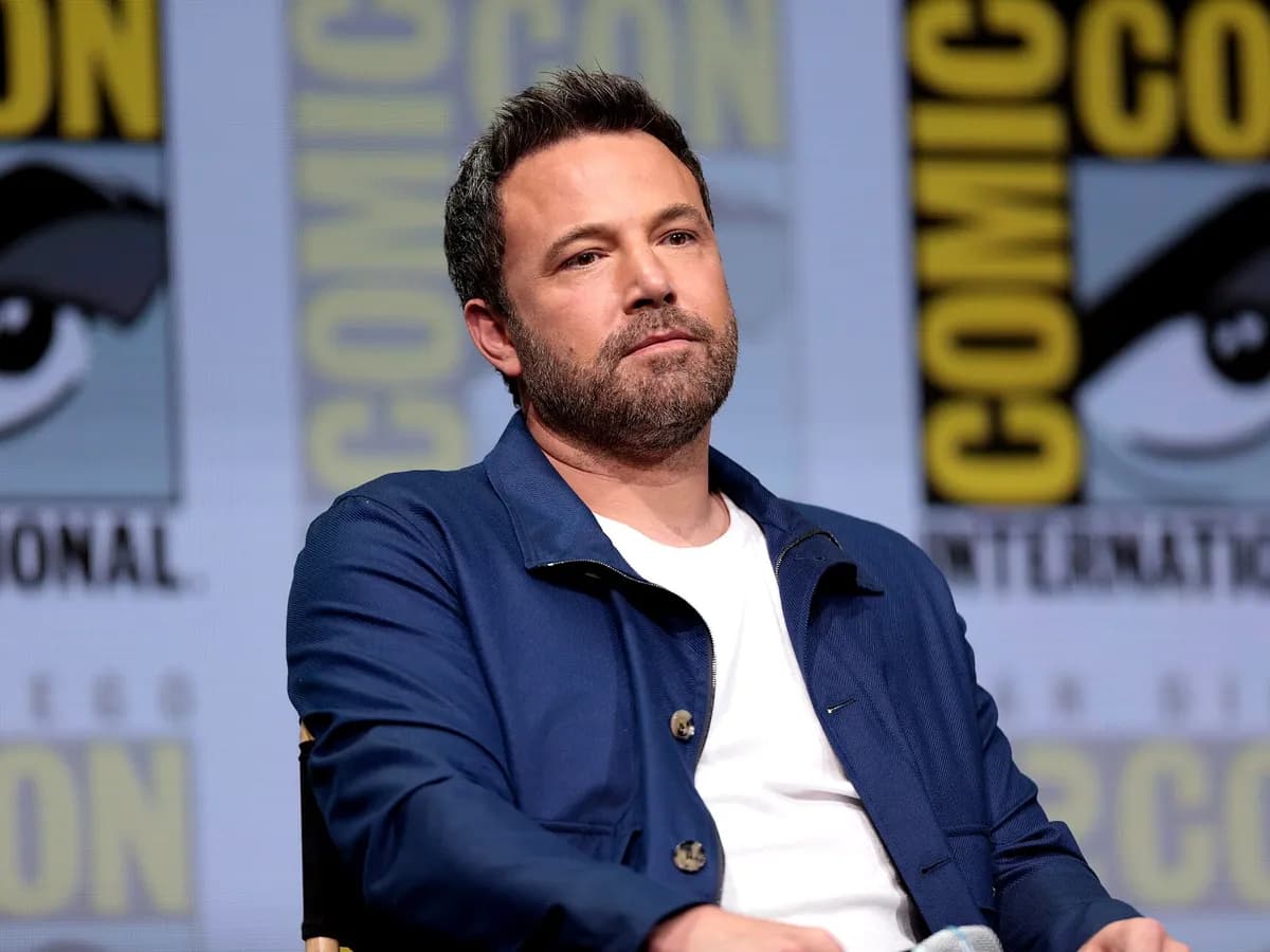 Ben Affleck govori na Comic-Conu u San Diegu 2017. godine.