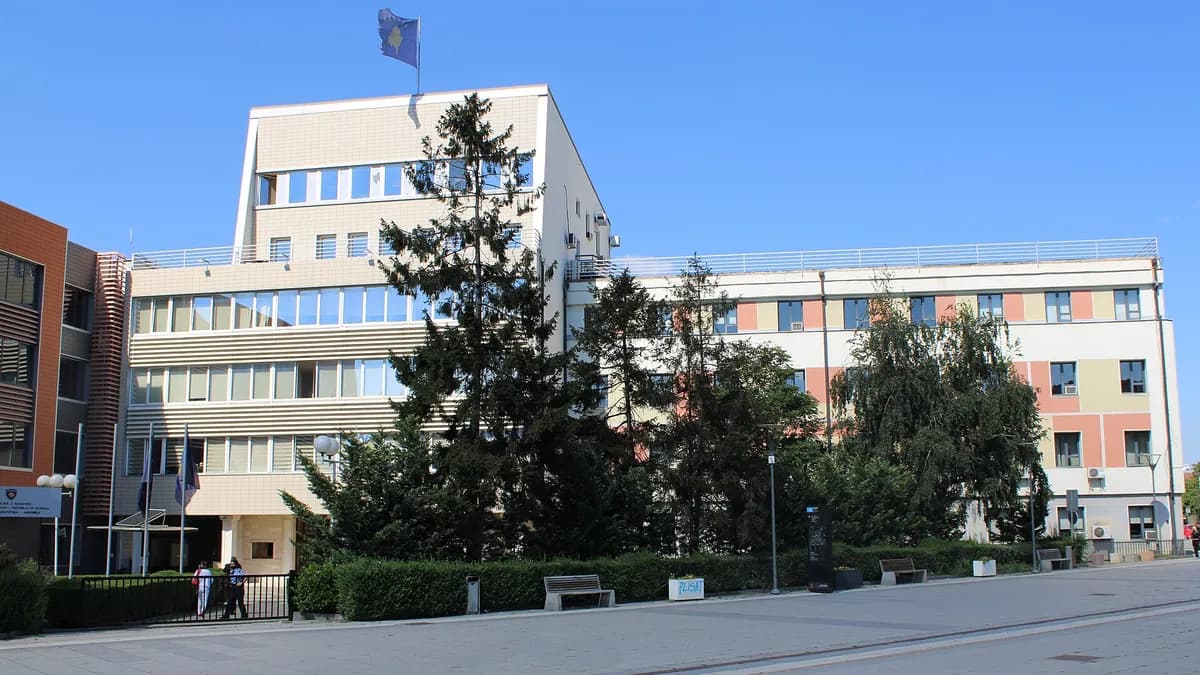 Zgrada Skupštine Kosova u Prištini (arhivska fotografija).