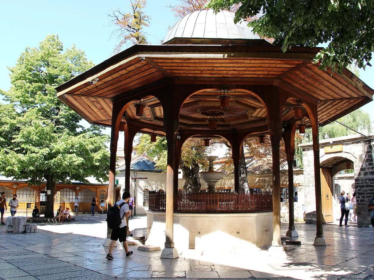 Zanatske radnje na sarajevskoj Baščaršiji