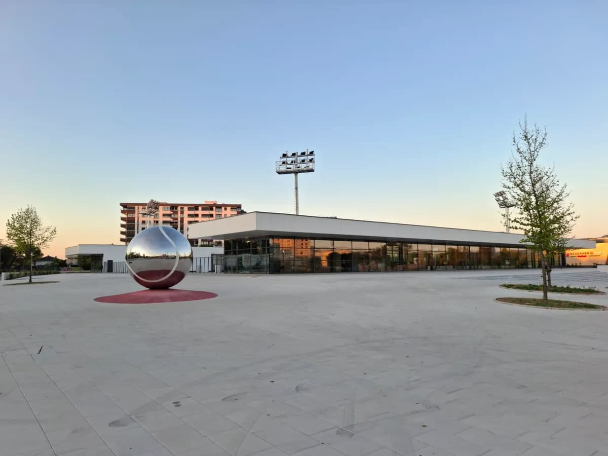 Arena Banja Luka, izgrađena kao centralni teren turnira Srpska Open 2023.