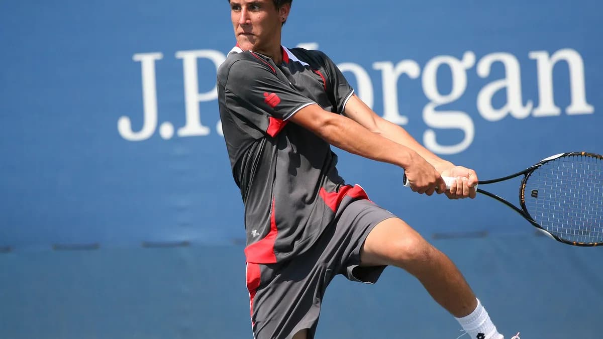 Damir Džumhur kao junior na US Openu 2010. godine