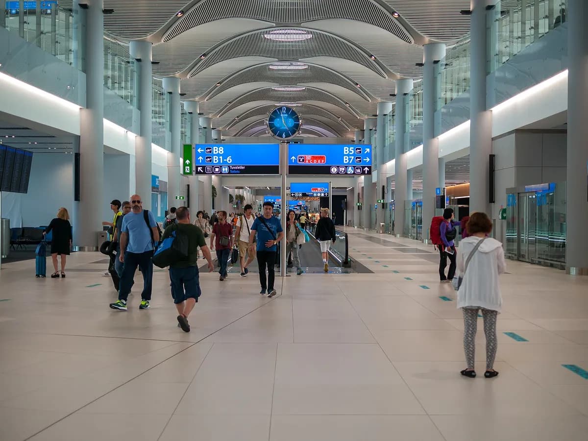 Ilustracija: Međunarodni aerodrom Istanbul u općini Arnavutköy.