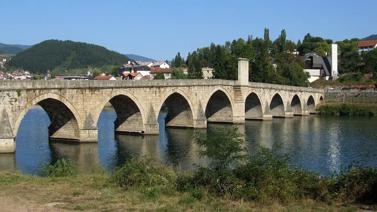 Most Mehmed-paše Sokolovića na Drini u Višegradu