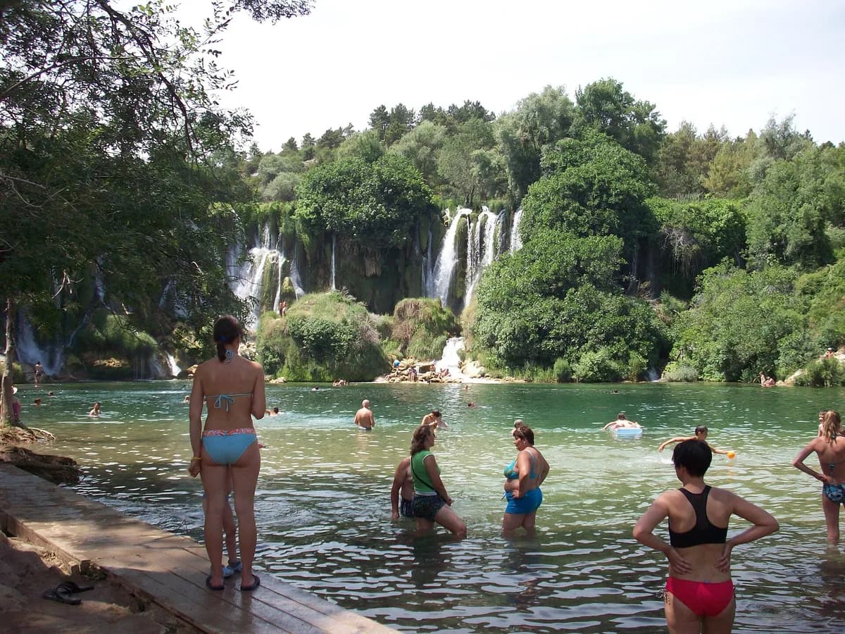 Vodopad Kravica na rijeci Trebižat
