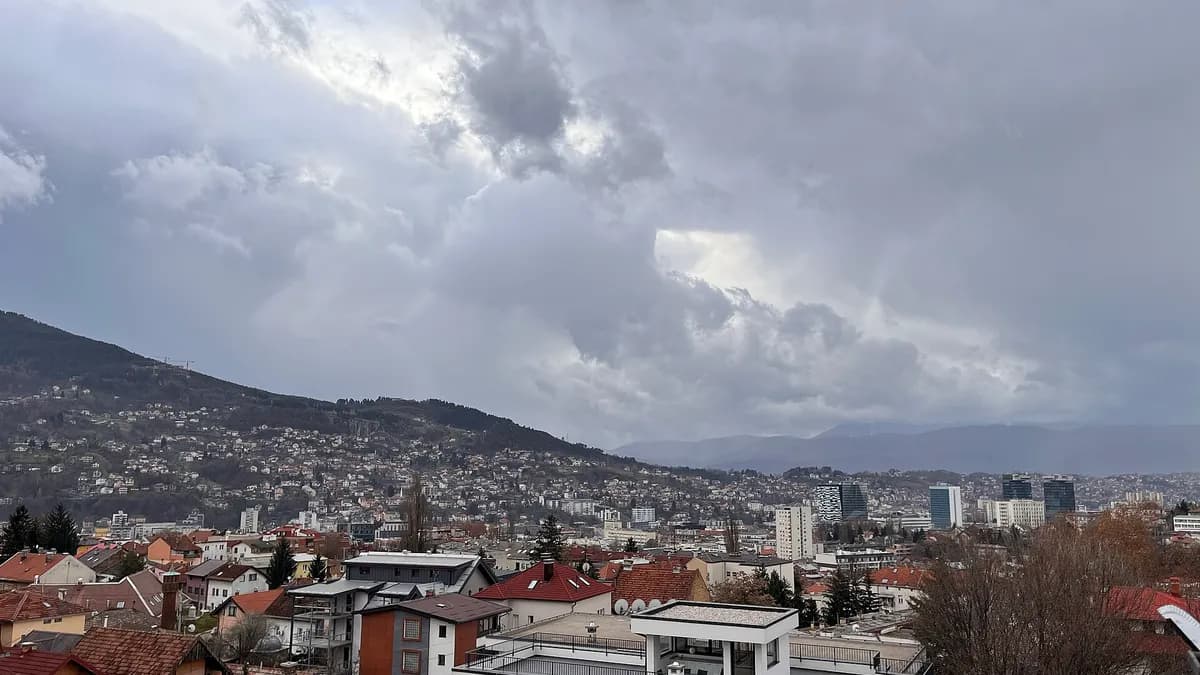 Pogled na Sarajevo s Višnjika