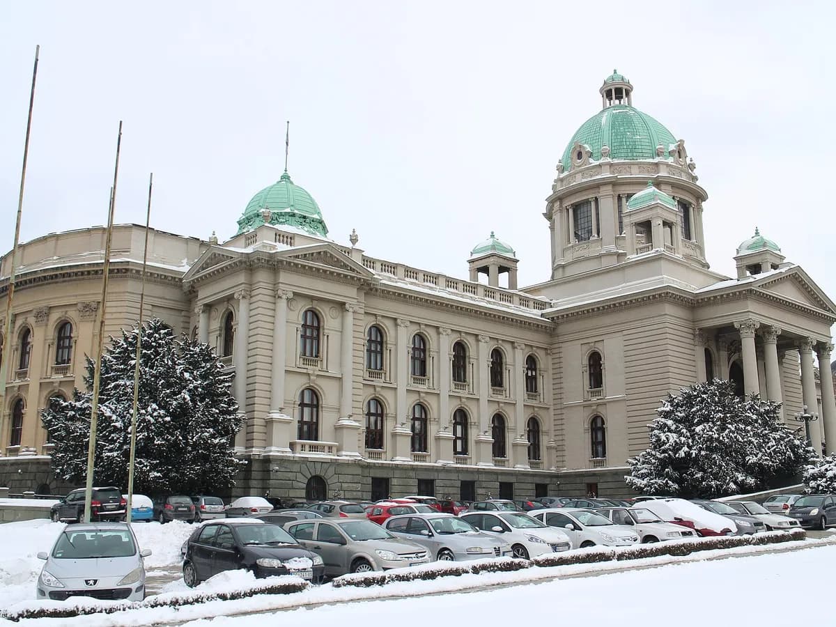 Zgrada Narodne skupštine Srbije u Beogradu (arhivska fotografija).