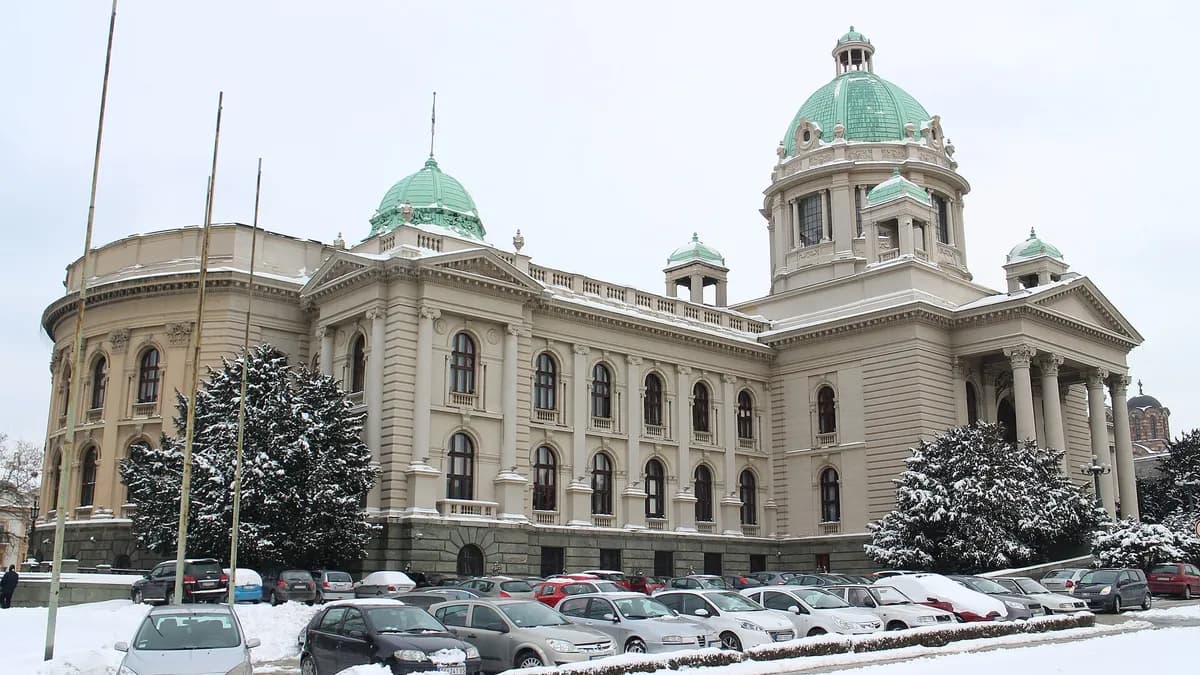 Zgrada Narodne skupštine Srbije u Beogradu (arhivska fotografija).