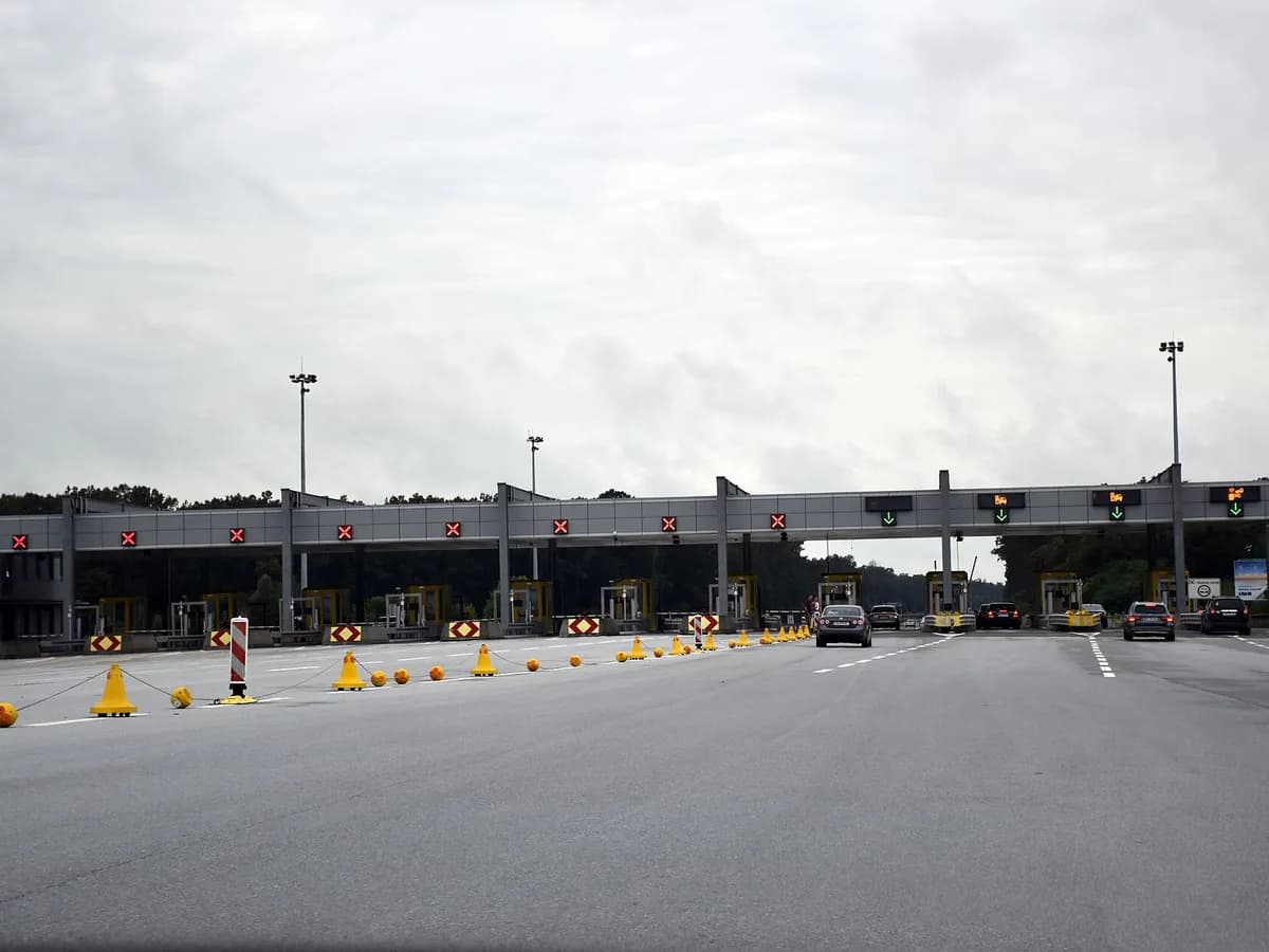 Naplatna postaja Lipovac na hrvatskoj autocesti A3